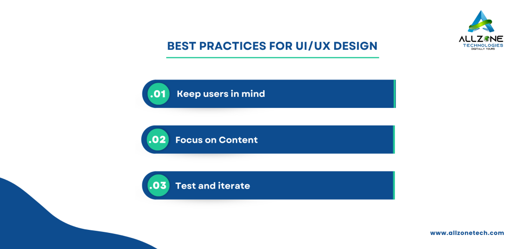 Practices for UI/UX Design